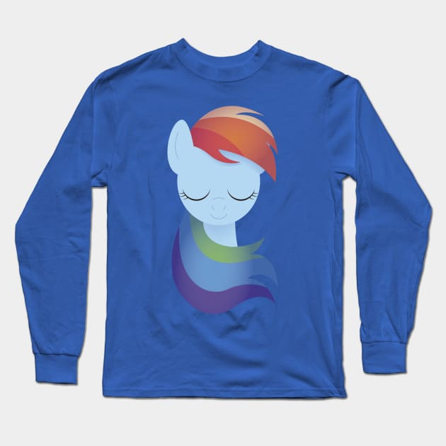 Rainbow Dash Long Sleeve T-Shirt by AnaMartins